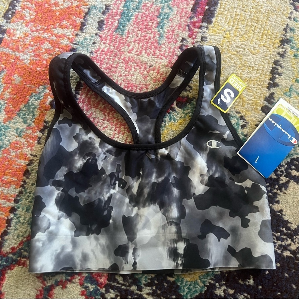 Champion Camouflage Sports Bra size S NWT